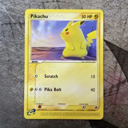 Pokemon Pikachu TCG 72/100 EX Sandstorm E-Series Common Card NM #2 - Image 1