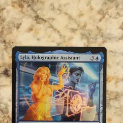 Wizards Magic: The Gathering Lyla Holographic Assistant Marvel Uncommon Legenda… - Image 2