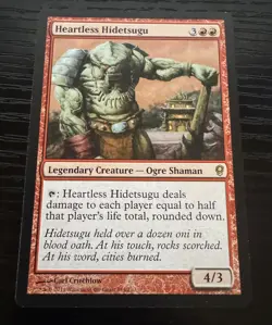 Heartless Hidetsugu - Conspiracy Magic the Gathering MTG - Image 1