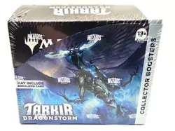 Magic the Gathering Tarkir Dragonstorm Collector Booster Box Sealed MTG 12 Packs - Image 1