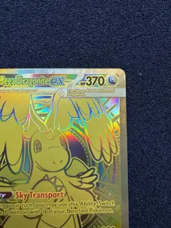 Pokemon Ascended Heroes Mega Dragonite Hyper Rare Gold Foil 295/217 Pack Fresh - Image 5