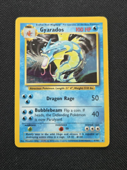 Pokemon Gyarados Base Set Holo 6/102 – 1999 WOTC Vintage – Original Card – Moder - Image 1