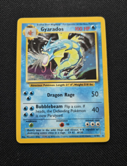 Pokemon Gyarados Base Set Holo 6/102 – 1999 WOTC Vintage – Original Card – Moder - Image 2