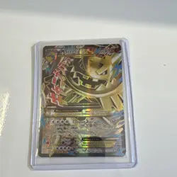 Pokemon TCG M Steelix EX XY Steam Siege Ultra Rare Full Art Holo 109/114 240 HP - Image 1