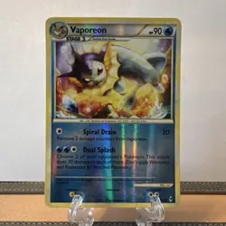 Pokemon Vaporeon 52/95 Call of Legends Reverse Holo Stage 1 Uncommon 90 HP - Image 1