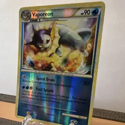 Pokemon Vaporeon 52/95 Call of Legends Reverse Holo Stage 1 Uncommon 90 HP - Image 2