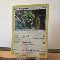 Pokemon Rayquaza SWSH029 SWSH Promo Holo 130 HP Basic 2020 Sword & Shield - Image 2