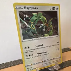 Pokemon Rayquaza SWSH029 SWSH Promo Holo 130 HP Basic 2020 Sword & Shield - Image 3