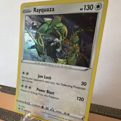Pokemon Rayquaza SWSH029 SWSH Promo Holo 130 HP Basic 2020 Sword & Shield - Image 4