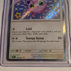 Pokemon TCG SV: Paldean Fates #198/091 Jigglypuff - Image 4