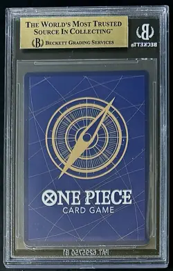 BGS 10 One Piece OP12-070 R* Sanji - Alt Art - EN - Foil - Graded - Image 2