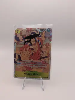 • Kouzuki Oden • ST09-005 SR Structure Deck 9 Yamato Holo Foil One Piece TCG NM - Image 1