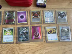 Large Lot Of Pokemon Trading Cards x 76 Plus Case - Image 3