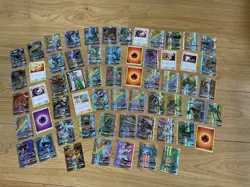 Large Lot Of Pokemon Trading Cards x 76 Plus Case - Image 5
