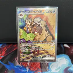 Arvens Mabosstiff EX 235/182 Destined Rivals Full Art Card Pokemon TCG - Image 1