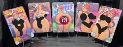 Manga Girls CCG Pokemon Trainer Skyla Waifu Card Lot - Image 1