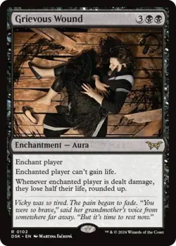 ~ Grievous Wound ~ NM ~ Duskmourn: House of Horror ~ MTG ~ - Image 1
