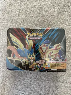 Pokemon 2020 Spring Collector's Chest Lunch Box Tin New Sealed - Image 1