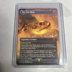 MTG - The One Ring - 0451 The Lord Of The Rings Tales Of Middle Earth - Non Foil - Image 1