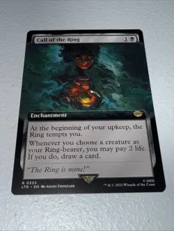 Call of the Ring (Extended Art) #355 (NM) Lord of the Rings LTR Magic MTG - Image 1