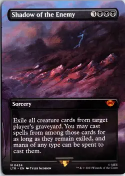 Shadow of the Enemy (Borderless) The Lord of the Rings Tales of Middle-earth MTG - Image 1
