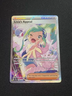 Pokemon TCG Lisias Appeal 246/191 Special Illustration Rare Surging Sparks - NM - Image 2