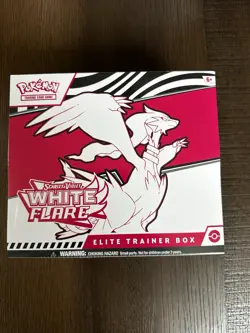 Pokemon TCG White Flare ETB Elite Trainer Box New Sealed ScarletViolet - Image 1