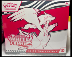 Pokemon Scarlet & Violet: White Flare Elite Trainer Box - Factory Sealed - Image 1