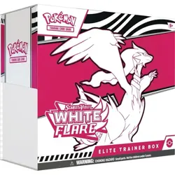 Pokemon TCG Scarlet & Violet White Flare Elite Trainer Box ETB FACTORY SEALED - Image 1