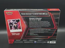 Pokemon TCG Scarlet & Violet Team Rocket’s Mewtwo EX Collection Box (Sealed ✅) - Image 4