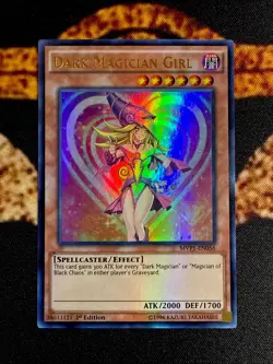 🔥YUGIOH • DARK MAGICIAN GIRL • ULTRA RARE • MVP1-EN056 • 1st EDITION • VLP🔥 - Image 1