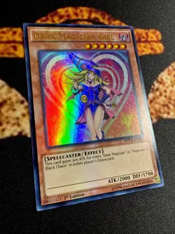 🔥YUGIOH • DARK MAGICIAN GIRL • ULTRA RARE • MVP1-EN056 • 1st EDITION • VLP🔥 - Image 4