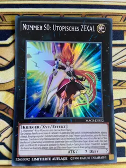 Yugioh Nummer S0: Utopisches Zexal Limitierte Auflage MACR-DESE2 - Image 1
