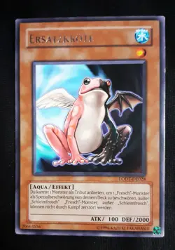 Yu-Gi-Oh LODT-DE028, Ersatzkrote "near mint", - Image 1