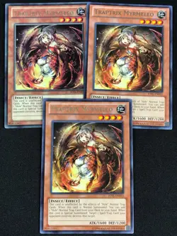 YUGIOH TRAPTRIX MYMELEO JOTL-EN033 RARE X3 (NM) - Image 1
