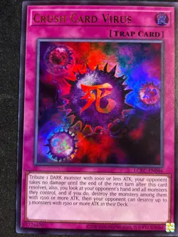 Crush Card Virus (Version 2) - Ultra Rare - LCKC-EN046 - NM - Unlimited - Image 1