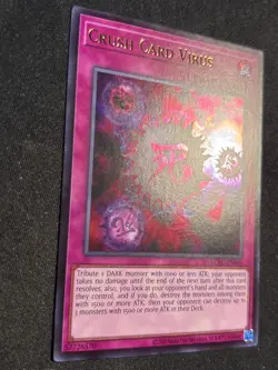 Crush Card Virus (Version 2) - Ultra Rare - LCKC-EN046 - NM - Unlimited - Image 2