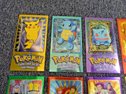 Pokemon - Topps Series 1 & 2 Jumbo Box Toppers - 10x Card Complete Set - VGC - Image 2