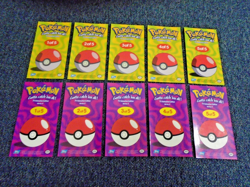 Pokemon - Topps Series 1 & 2 Jumbo Box Toppers - 10x Card Complete Set - VGC - Image 5