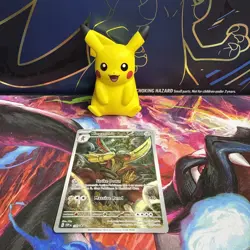Pokemon Card Kingambit SVP 130 Black Star Promo Illustration Rare NM - Image 1