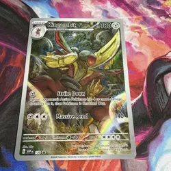 Pokemon Card Kingambit SVP 130 Black Star Promo Illustration Rare NM - Image 2