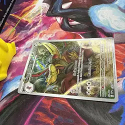 Pokemon Card Kingambit SVP 130 Black Star Promo Illustration Rare NM - Image 3
