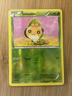 Pokemon TCG Addle 10/113 Reverse Holo HP50 Moderately Played Card English - Image 1