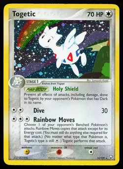 Togetic 14/109 Holo Rare Team Rocket Returns Pokemon Card - Image 1