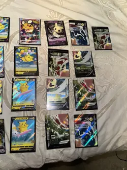 Pokemon TCG Celebrations Pikachu V & VMAX Holo Promo Japanese Card Lot - Image 4