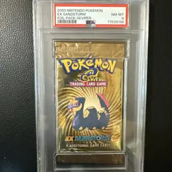 SEALED EX Sandstorm (Seviper Artwork) Pokemon Card Booster Pack psa 8 UNWEIGHED - Image 1