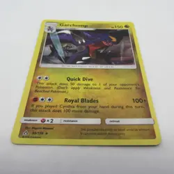 Garchomp 99/156 Shatter Glass Holo Ultra Prism Sun & Moon Pokemon Card - Image 3