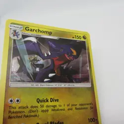 Garchomp 99/156 Shatter Glass Holo Ultra Prism Sun & Moon Pokemon Card - Image 4