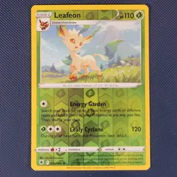 Leafeon 013/189 - Astral Radiance - Rare Reverse Holo Pokemon Card - NM - Image 1