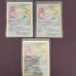 Pokemon TCG Amazing Rare Holo Card Lot (3) Jirachi 119/185 Vivid Voltage - Image 1